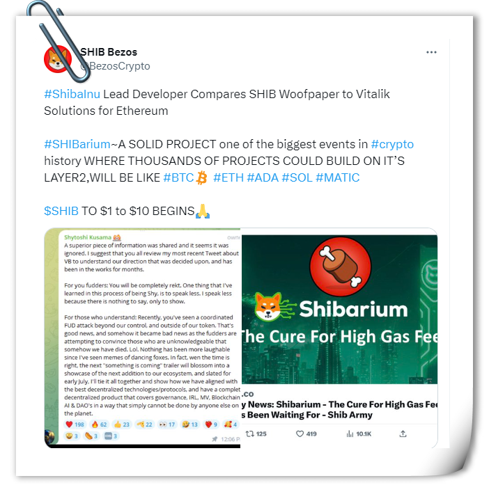 Shiba Inu community influencer believes that Shibarium would be written in crypto history