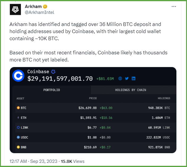 美国加密货币交易所Coinbase - 成全球最大比特币实体